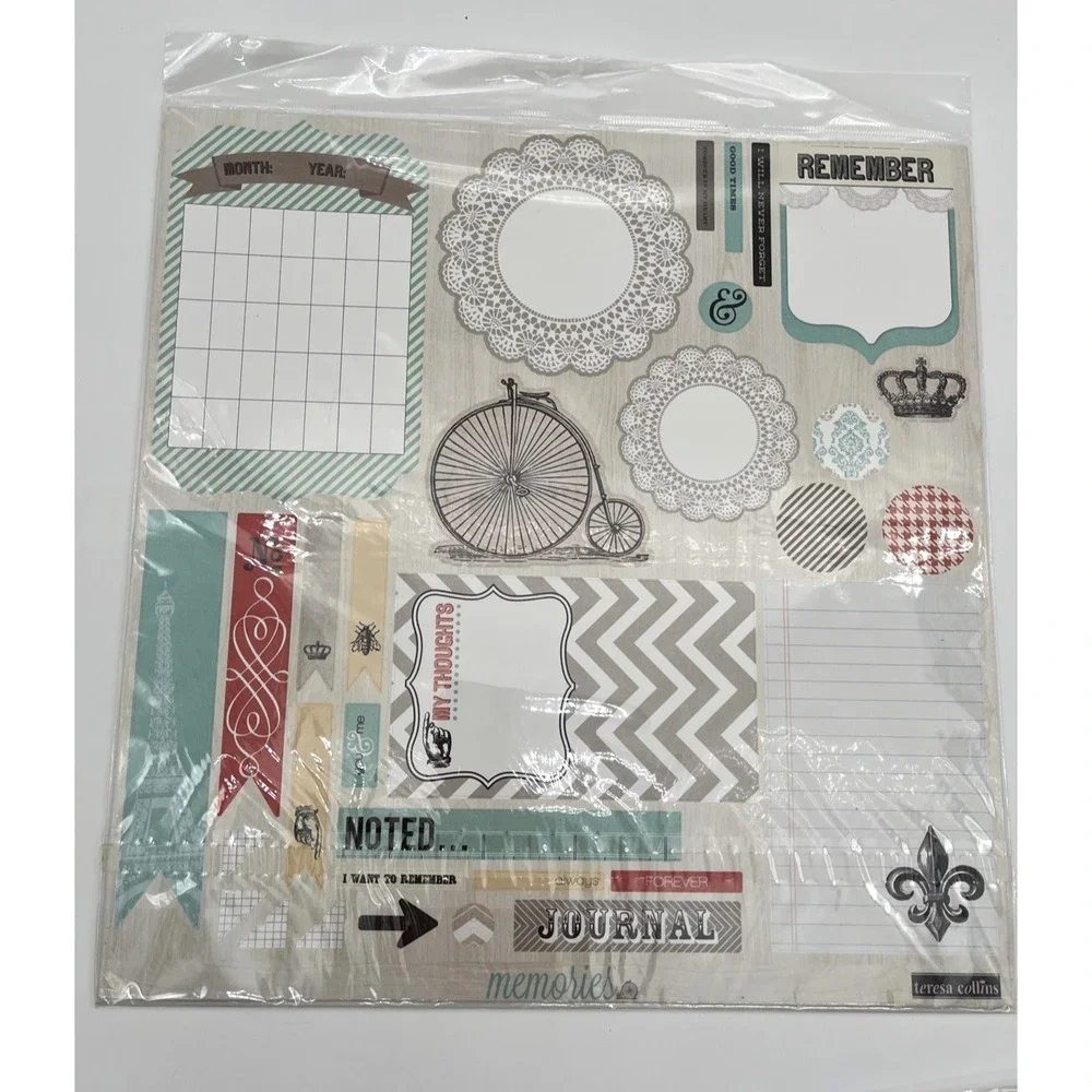 Scrapbooking‎ Kit Craft Lot Echo Park Simple Stories Teresa Collins & More